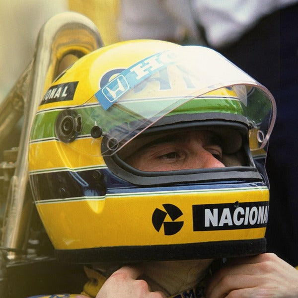 ayrton senna bike helmet 1991 F1 Replica | Full Scale 1:1 30 years later Bell 1:2 Scale Mini Helmet