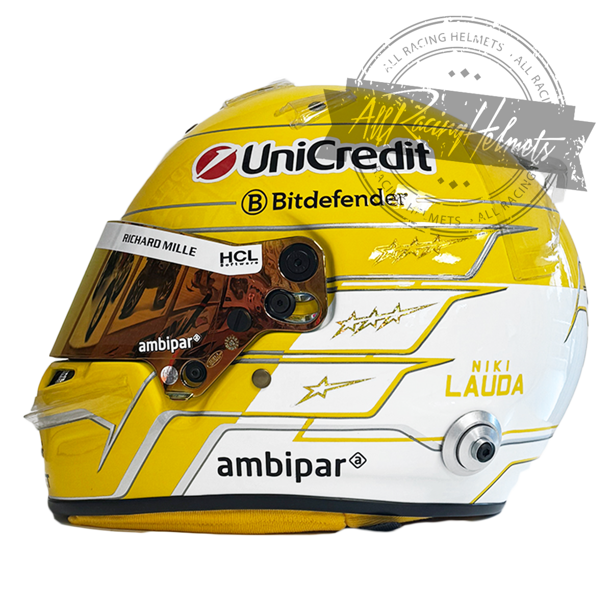 Lewis Hamilton 2025 Monza Grand Prix F1 Replica Helmet 1:1 Scale