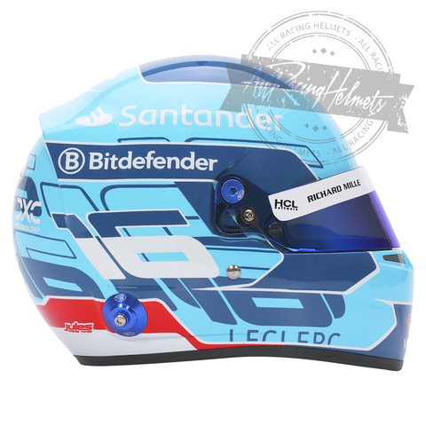Charles Leclerc 2024 Miami GP F1 Replica Helmet Scale 1:1