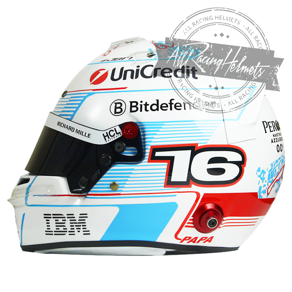 Charles Leclerc 2025 Monaco GP F1 Replica Helmet Scale 1:1