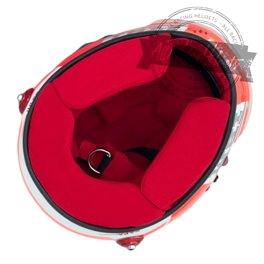 Casco Replica de Charles Leclerc F1 2026 Gran Premio de Monza Escala 1:1