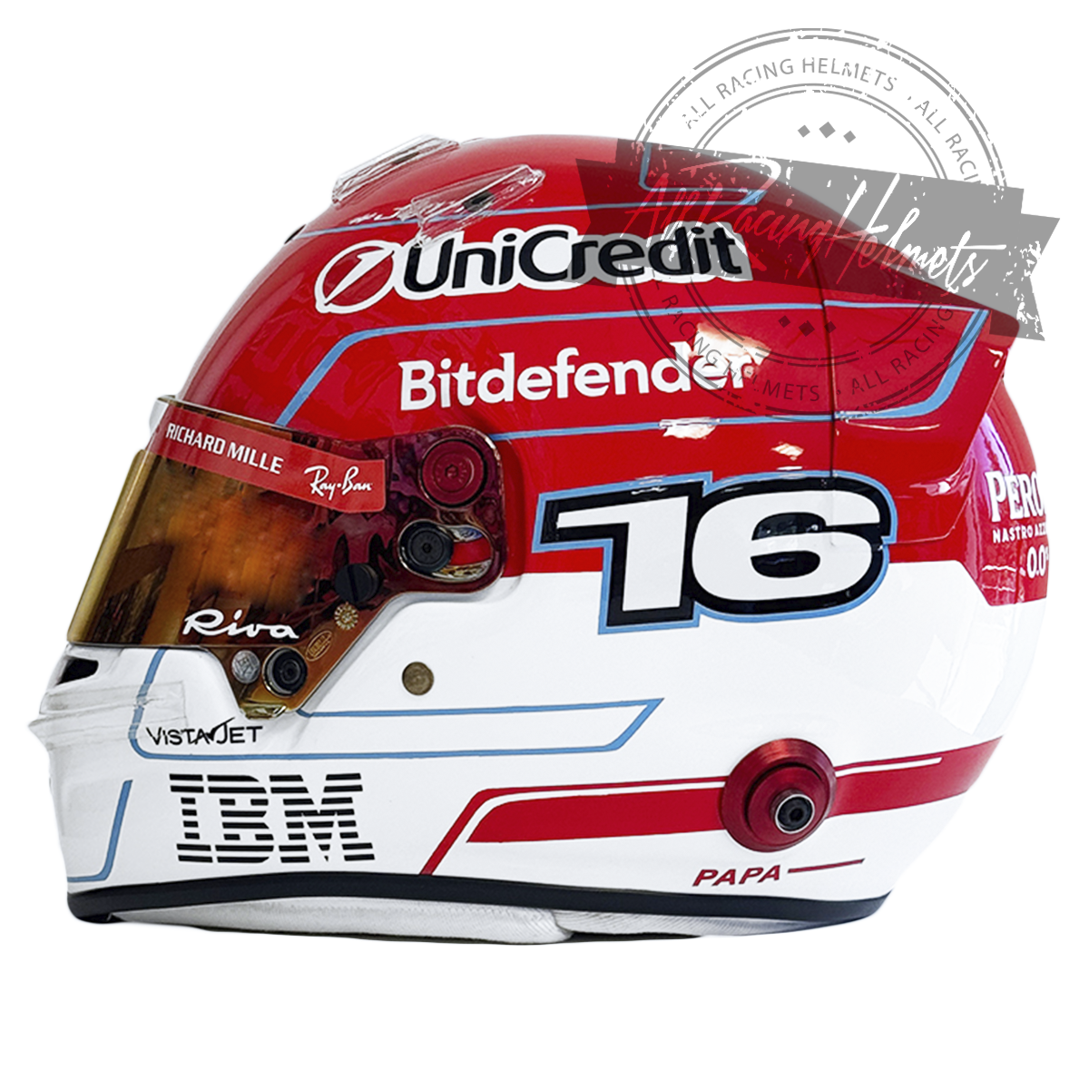 charles leclerc football helmet SCUDERIA FERRARI 2019 GERMAN GP ORIGINAL crafted for the 2025 Formula 1 season with Ferrari. FIA Formula 1 2026 World