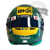 Oscar Piastri 2025 Australian GP F1 Replica Helmet Scale 1:1