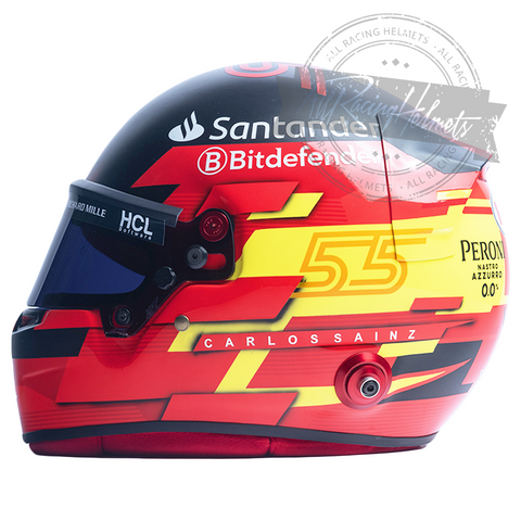 Carlos Sainz 2024 F1 Replica Helmet Scale 1:1