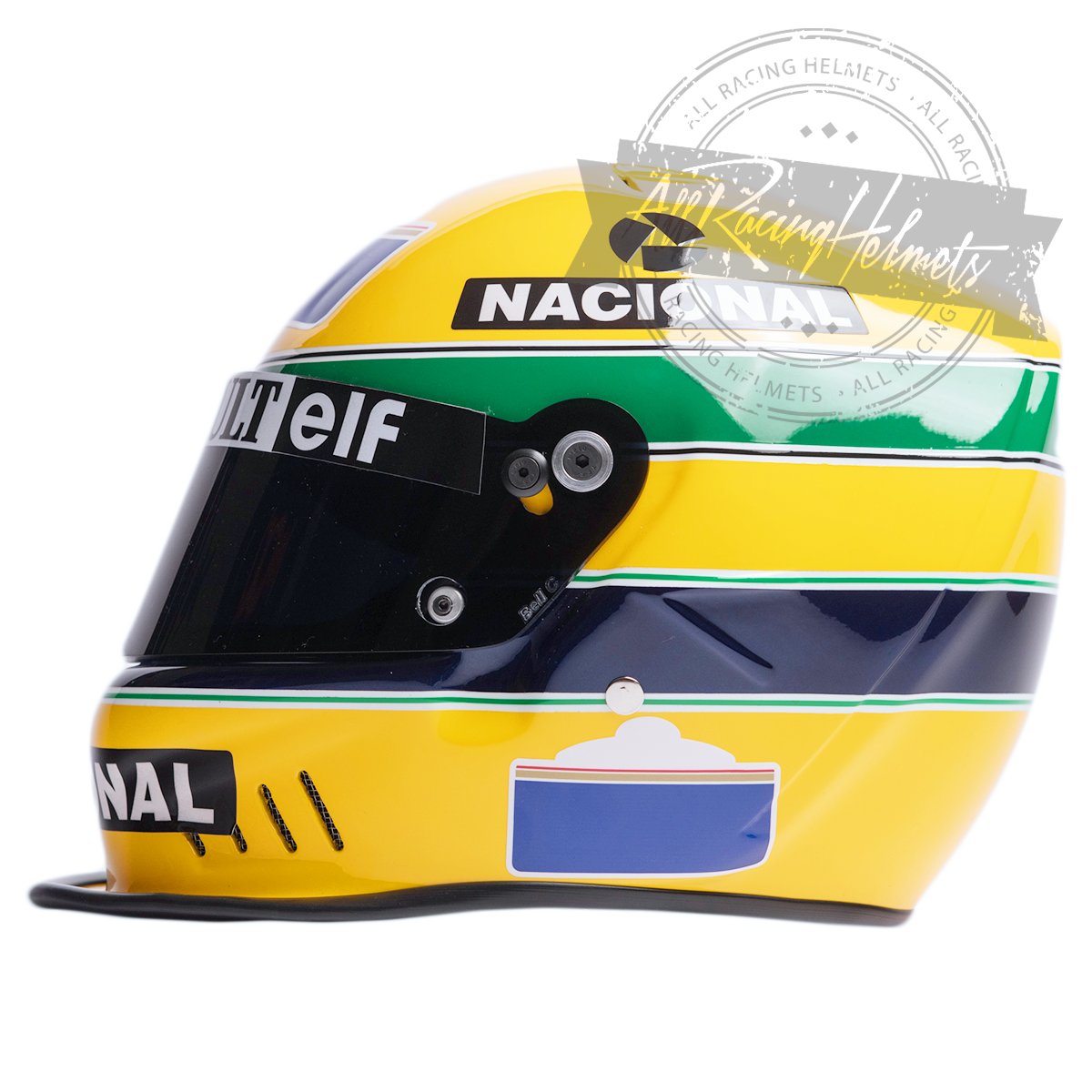 Ayrton Senna 1994 Test Paul Ricard F1 Replica Helmet | Full Scale 1:1