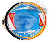 Fernando Alonso 2012 F1 Replica Helmet Scale 1:1