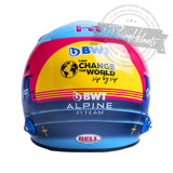 Fernando Alonso 2022 Miami Grand Prix F1 Replica Helmet Scale 1:1