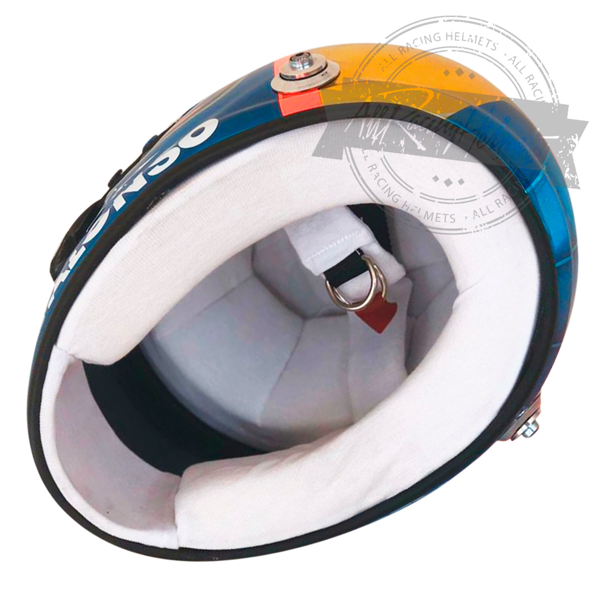 Fernando Alonso 2018 Abu Dhabi GP F1 Replica Helmet 1:1 Scale