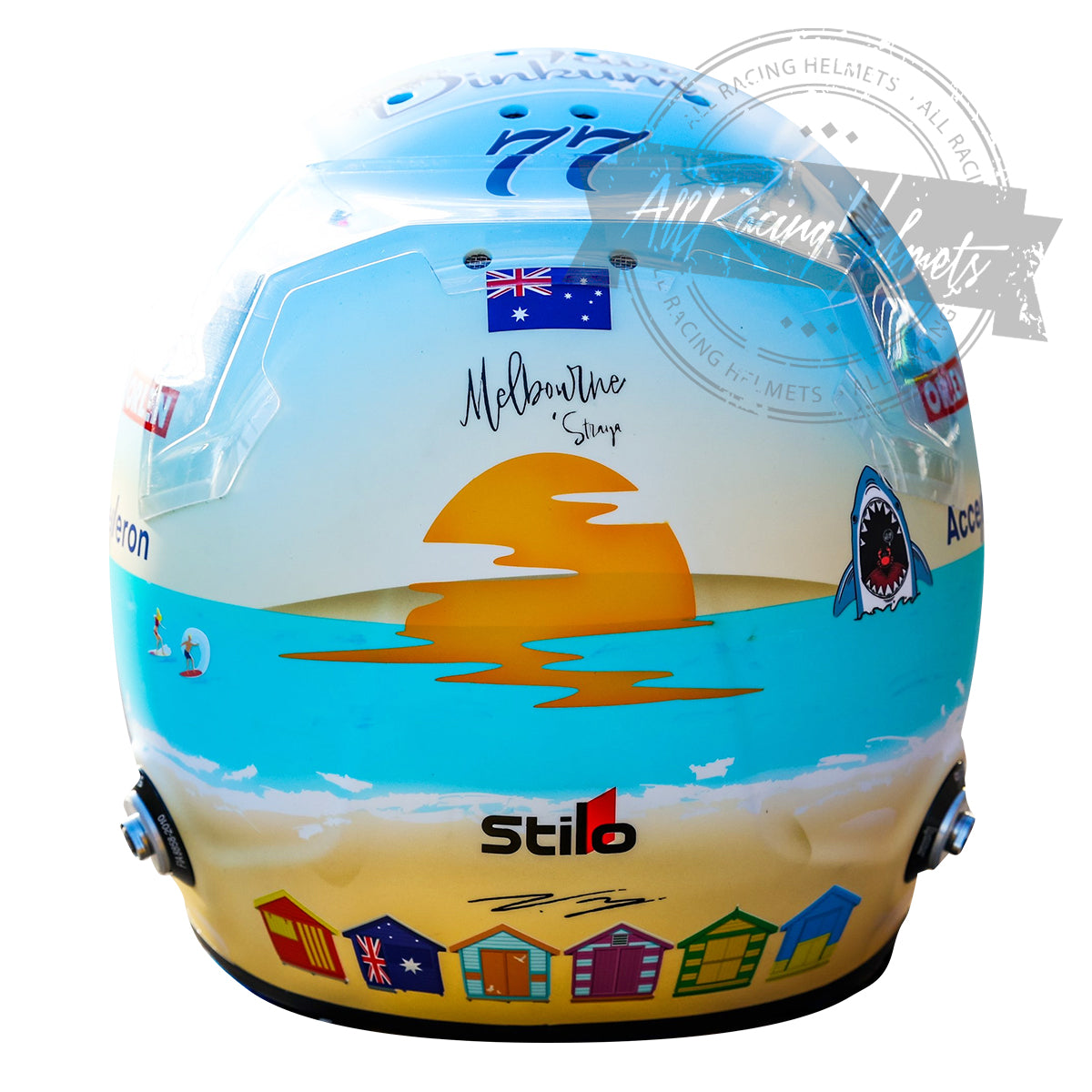 Valtteri Bottas 2022 Australian GP F1 Replica Helmet 1:1 Scale