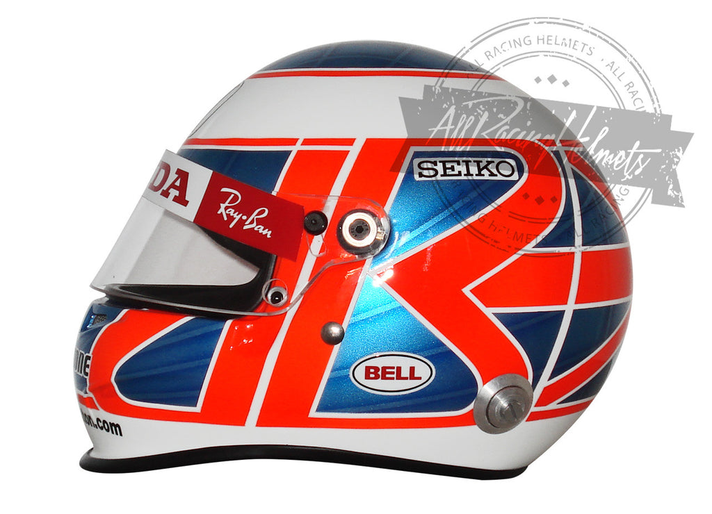 Jenson Button 2008 F1 Replica Helmet Scale 1:1