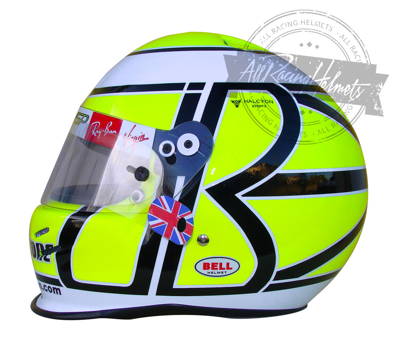 Jenson Button 2009 Monaco GP F1 Replica Helmet | Full Scale 1:1