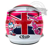Jenson Button 2014 Silverstone GP F1 Replica Helmet Scale 1:1