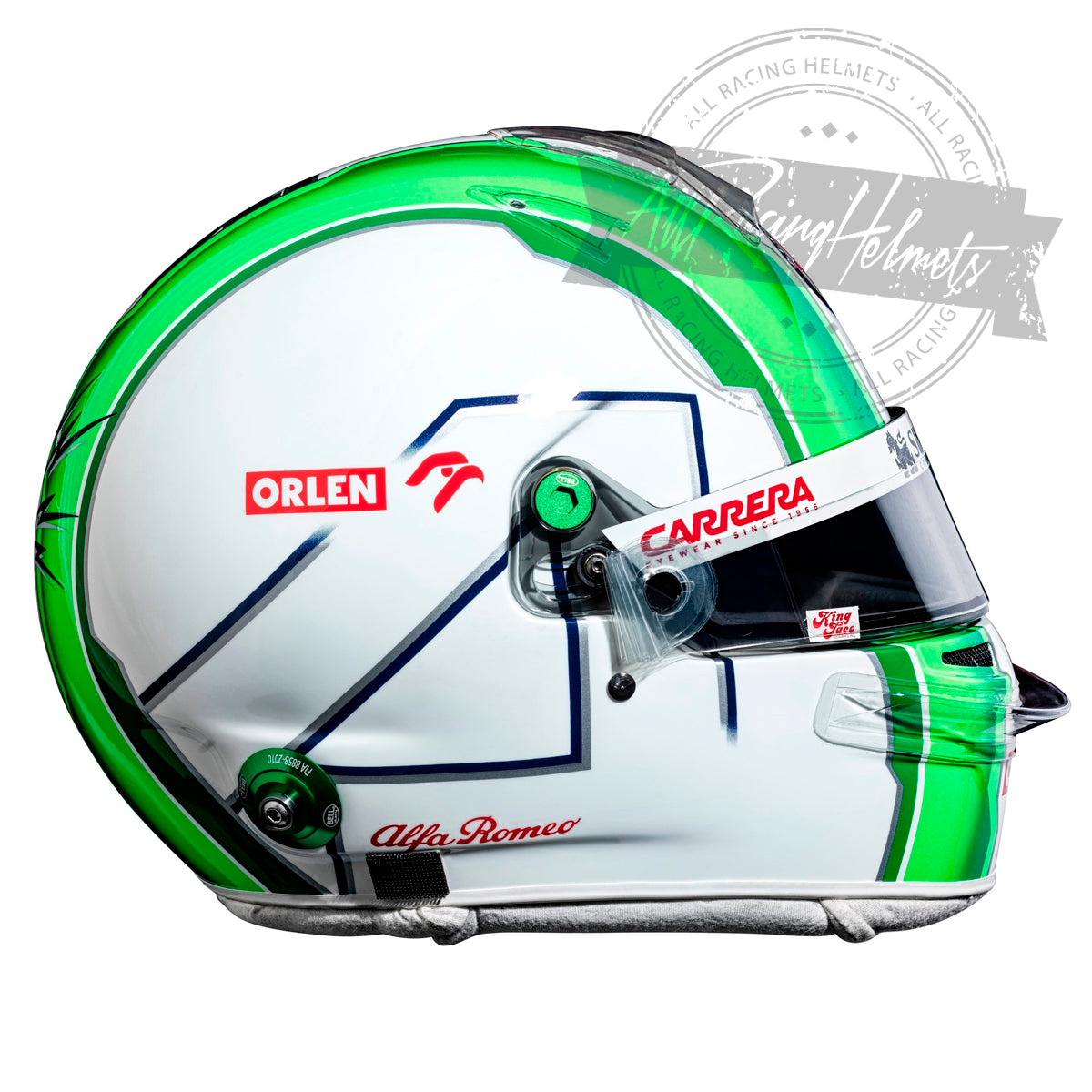 Antonio Giovinazzi 2021 F1 Replica Helmet 1:1 Scale