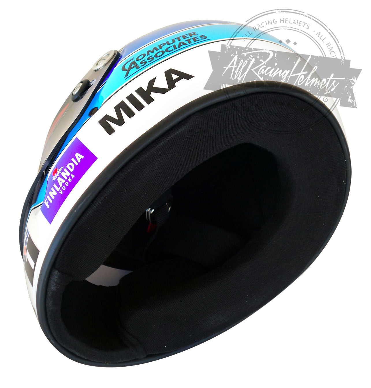 Mika Hakkinen 1999 F1 Replica Helmet 1:1 Scale