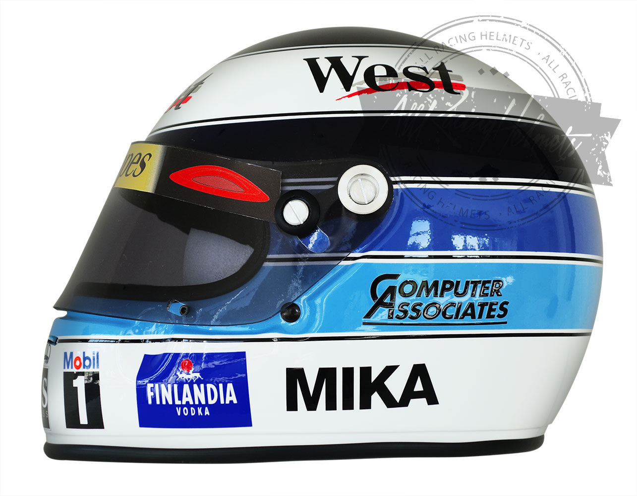 Mika Hakkinen 1999 F1 Replica Helmet | Full Scale 1:1