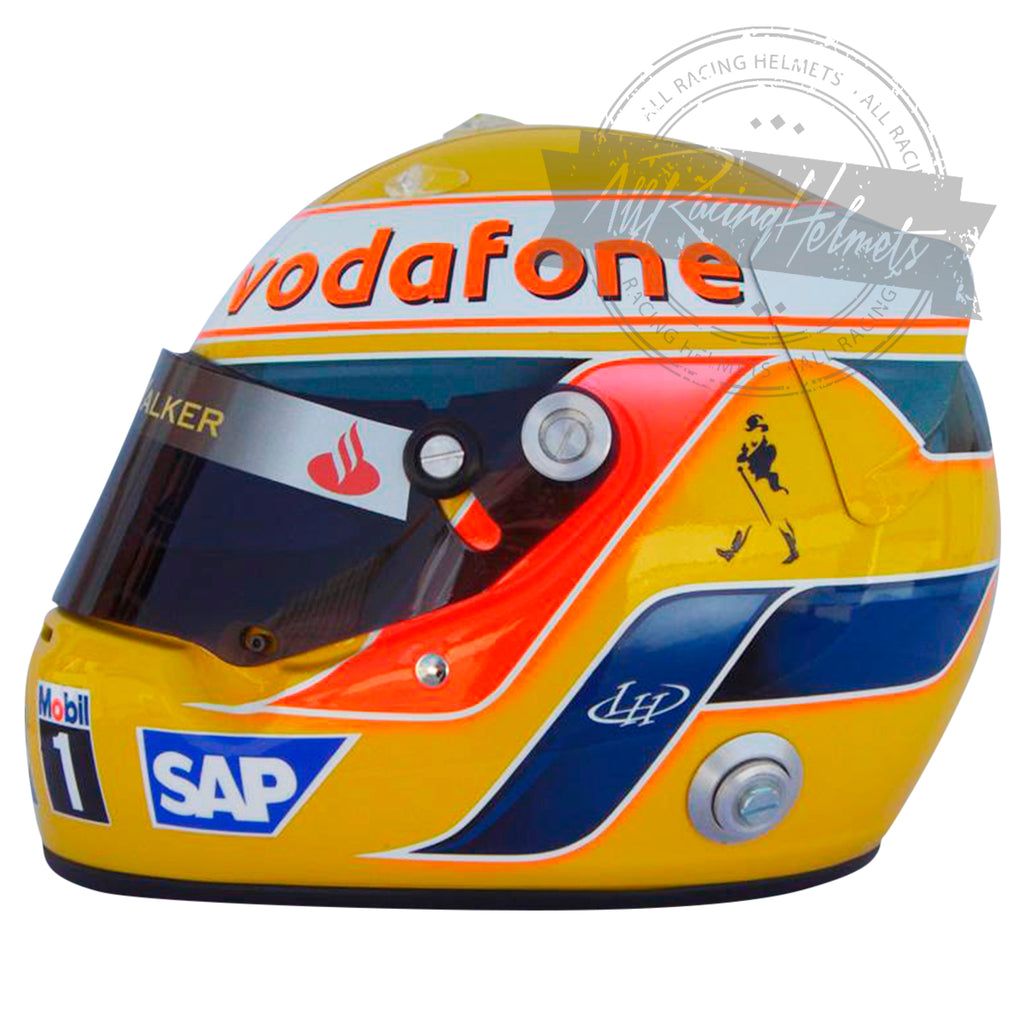 Lewis Hamilton 2008 F1 World Champion Replica Helmet Scale 1:1