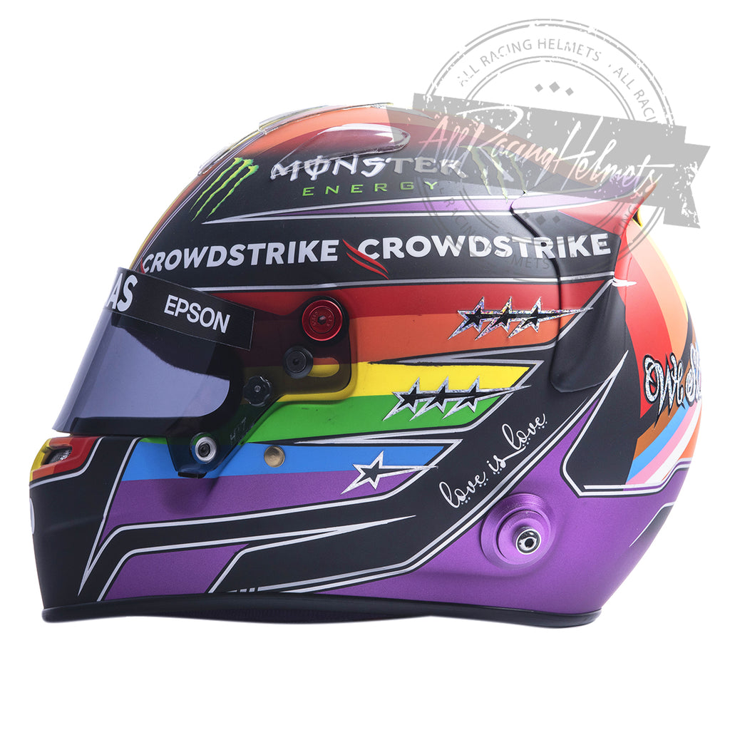 Lewis Hamilton 2021 Qatar GP F1 Replica Helmet Scale 1:1
