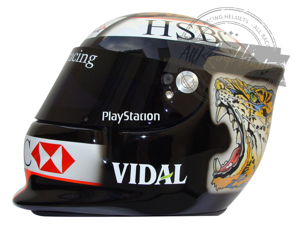 Eddie Irvine 2000 F1 Replica Helmet Scale 1:1