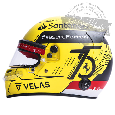 Charles Leclerc 2022 F1 Monza Grand Prix Replica Helmet Scale 1:1