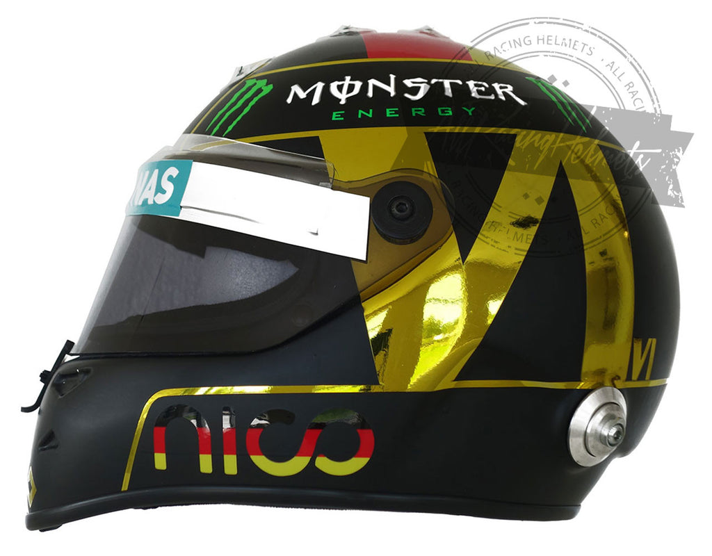 Nico Rosberg 2014 Hockenheimring F1 Replica Helmet Scale 1:1