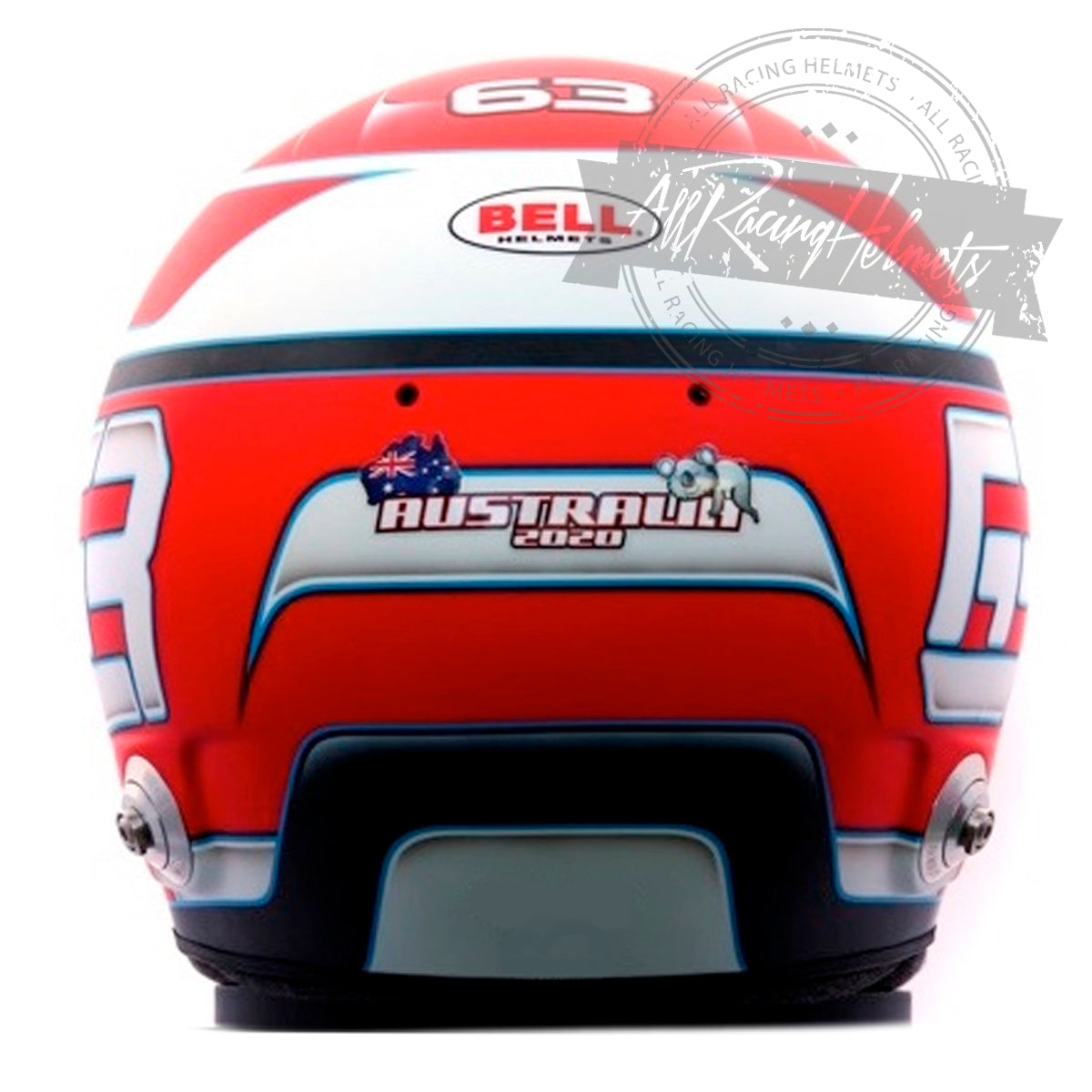 George Russell 2020 Australian GP F1 Replica Helmet 1:1 Scale