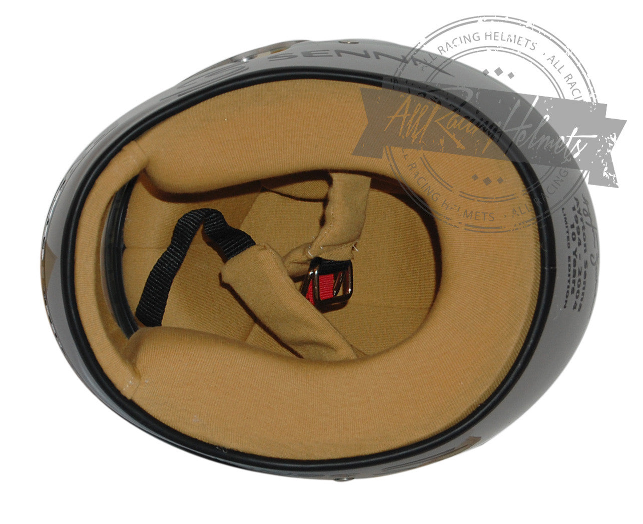 Réplica de casco Ayrton Senna "10 years Platinum Edition" Escala 1:1