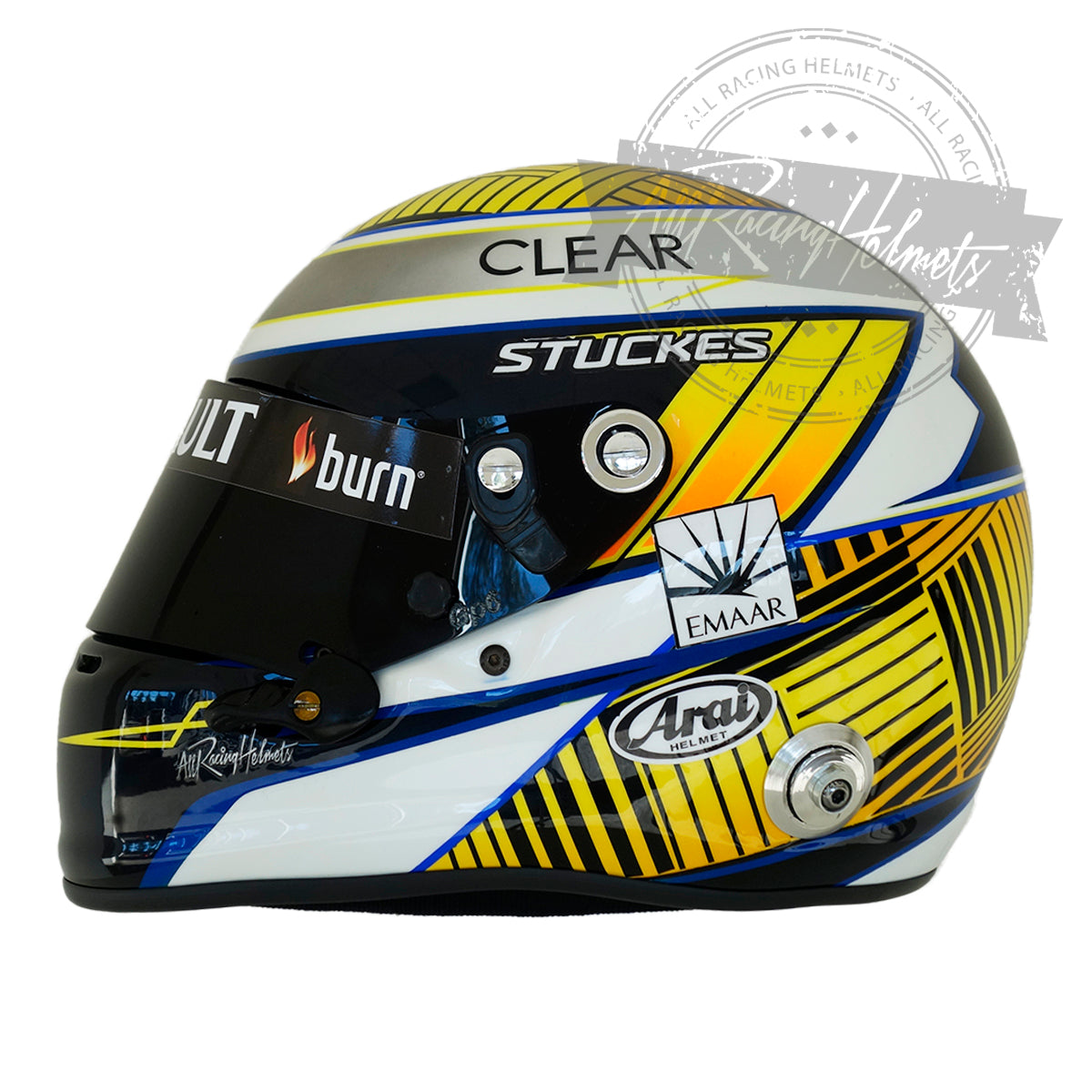 arai helmet painting Sam Stuckes Helmet – All Racing Helmets