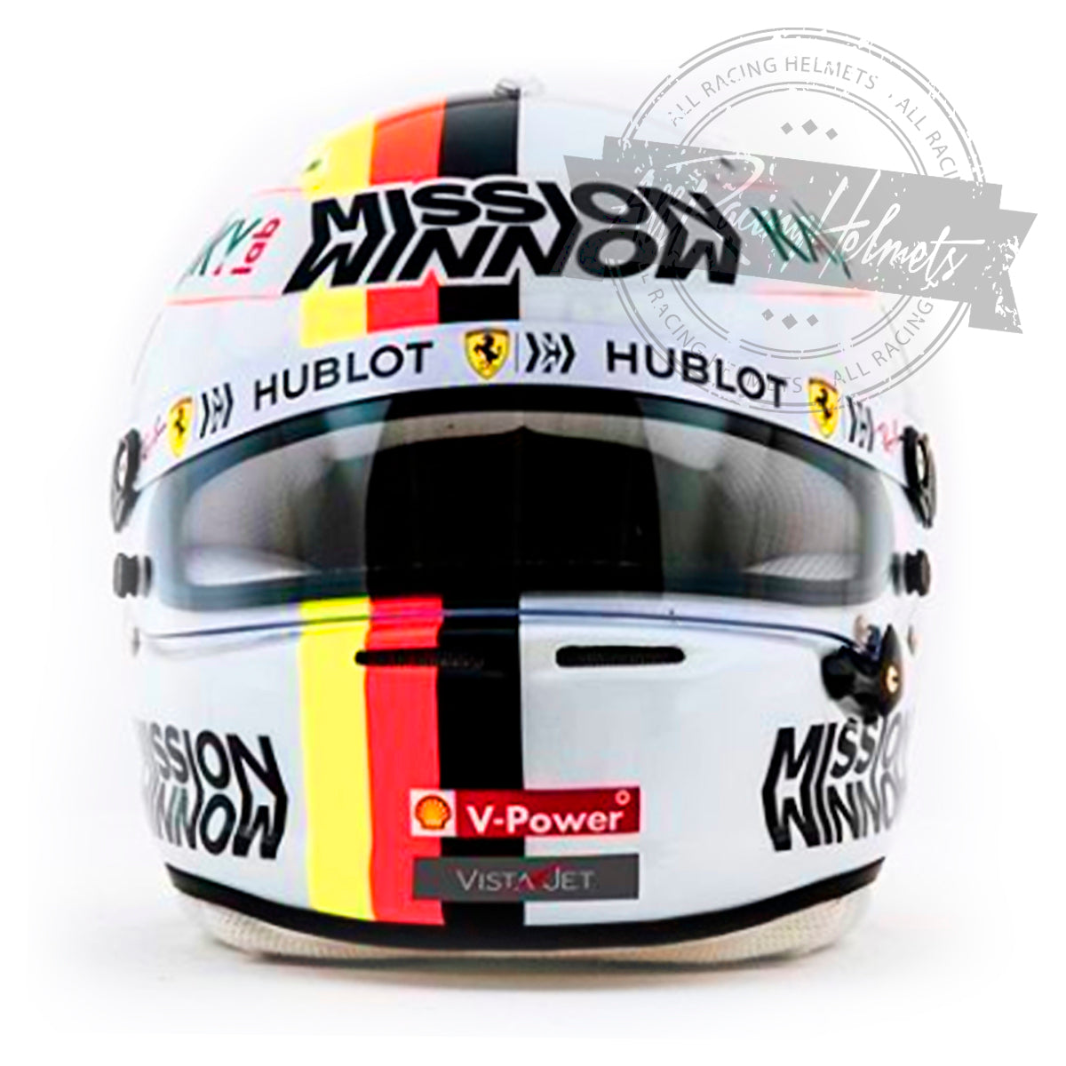 Sebastian Vettel 2019 Bahrain GP F1 Replica Helmet 1:1 Scale
