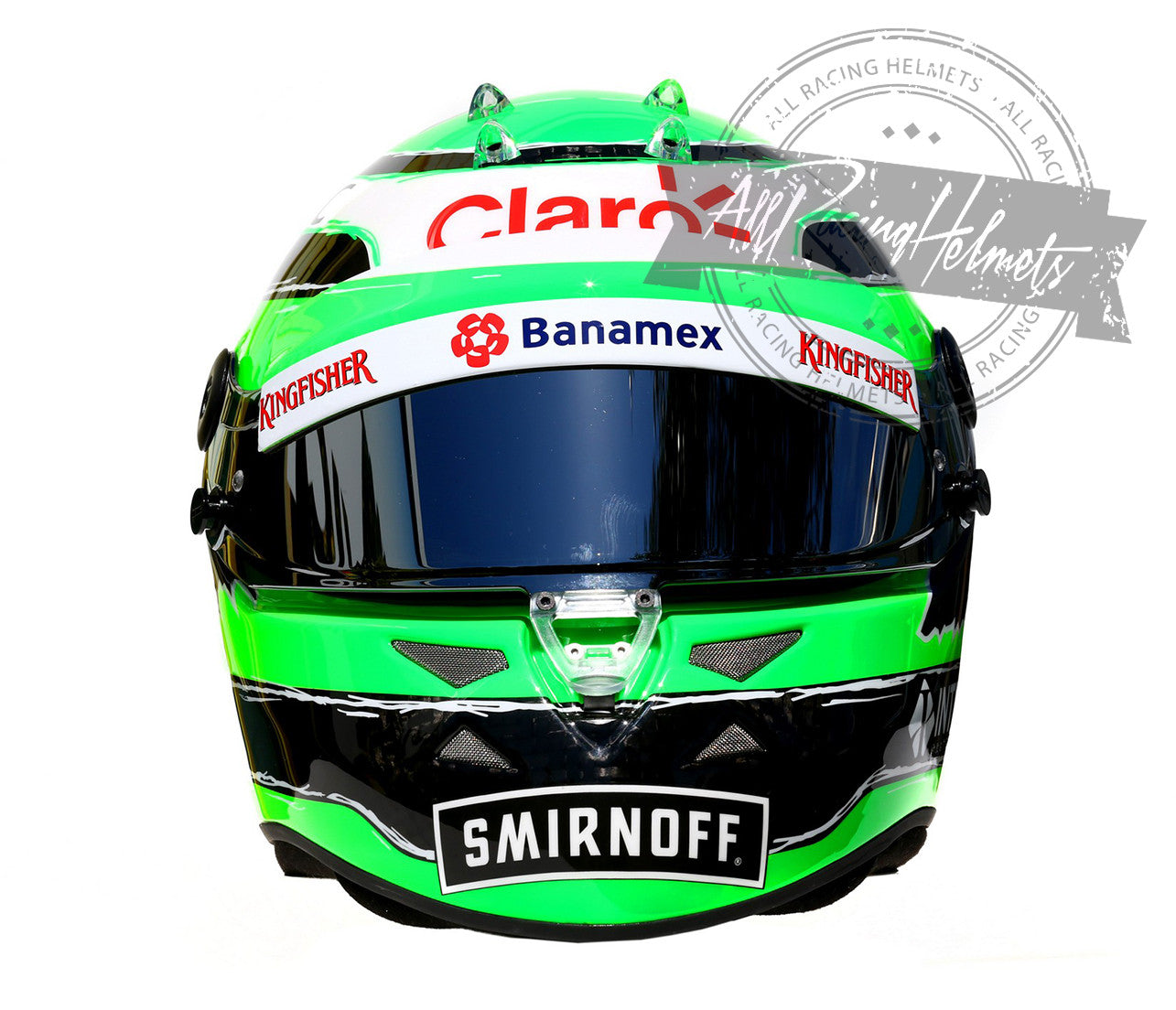 Casque réplique Nico Hülkenberg F1 2016 à l'échelle 1:1