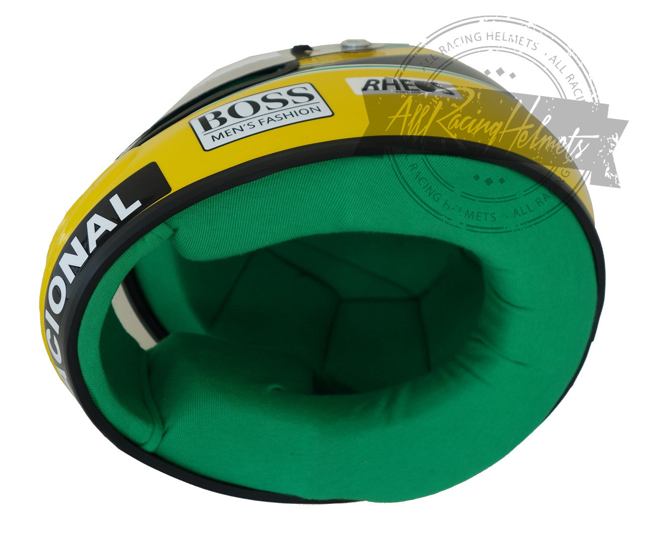 Ayrton Senna 1990 RHEOS ACURA F1 Replica Helmet 1:1 Scale