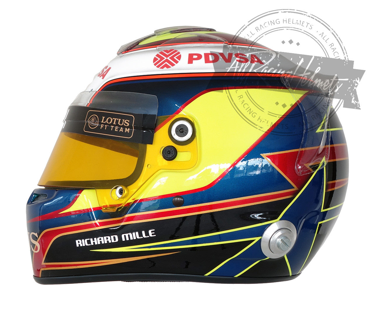 Pastor Maldonado 2015 F1 Replica Helmet | Full Scale 1:1