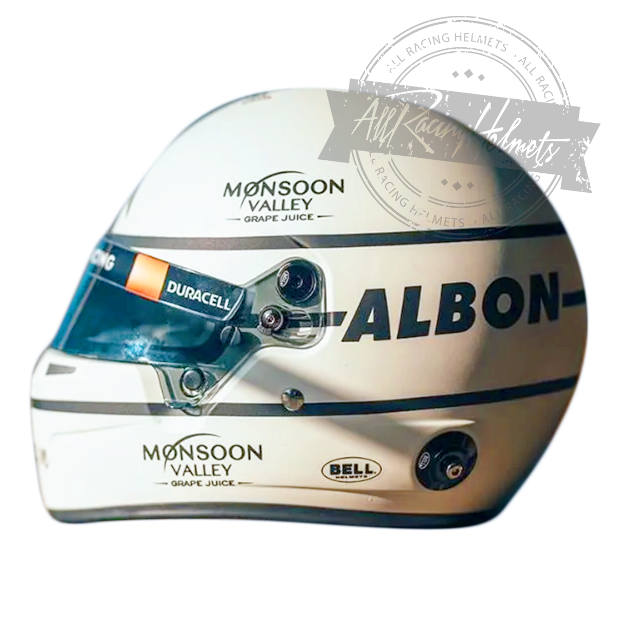 Alex Albon 2023 Silverstone GP F1 Replica Helmet 1:1 Scale