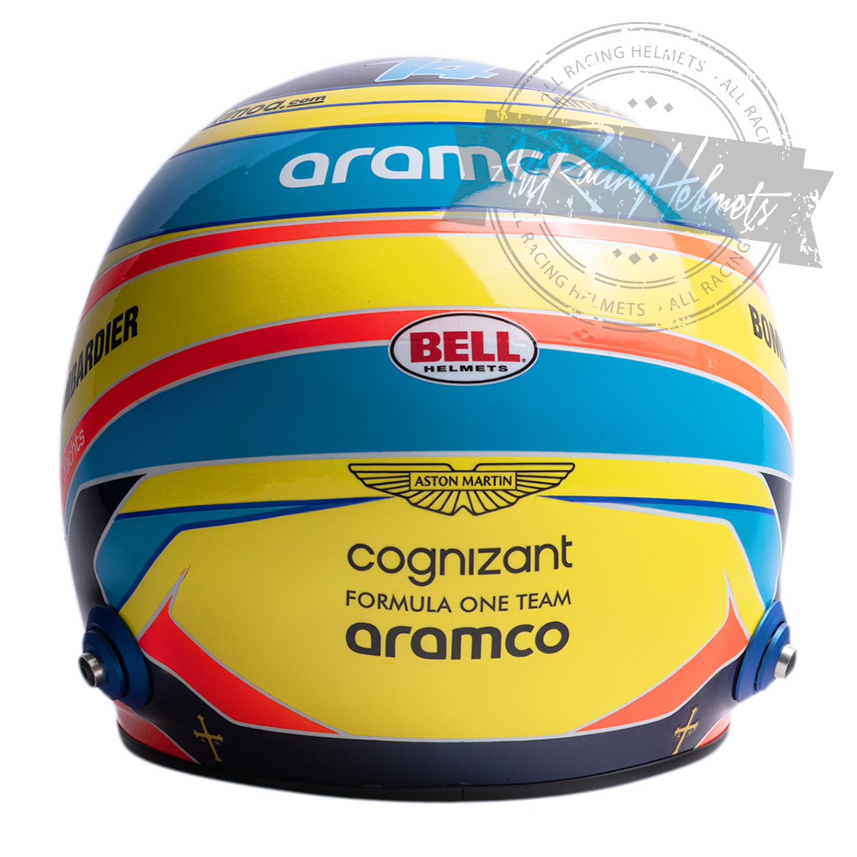 Fernando Alonso 2023 F1 Replica Helmet 1:1 Scale