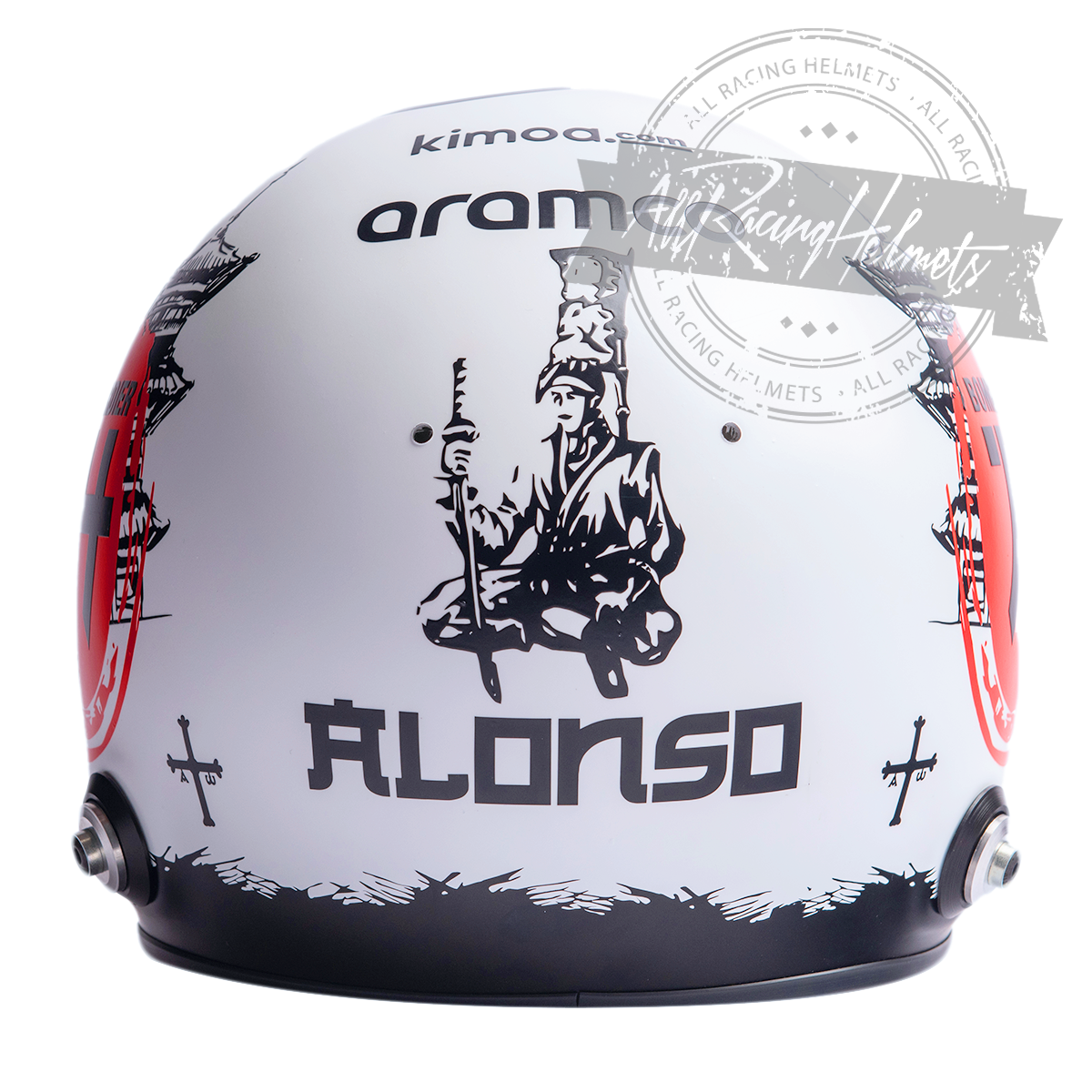 Fernando Alonso 2023 Japanese GP F1 Replica Helmet 1:1 Scale