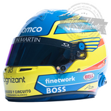 Fernando Alonso 2024 F1 Replica Helmet Scale 1:1