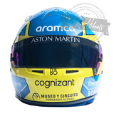 Fernando Alonso 2024 F1 Replica Helmet Scale 1:1