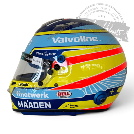 Casque Réplique F1 Fernando Alonso 2025 Échelle 1:1