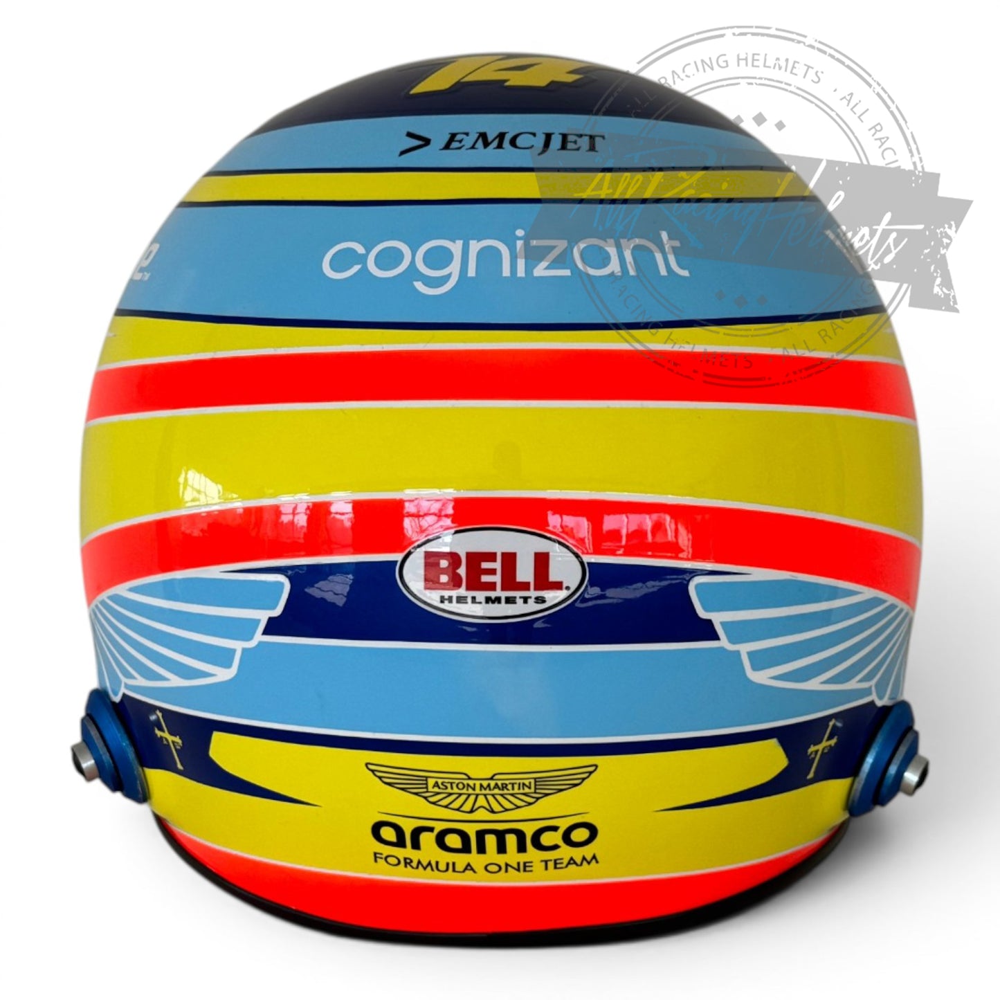 Fernando Alonso 2025 F1 Replica Helmet 1:1 Scale