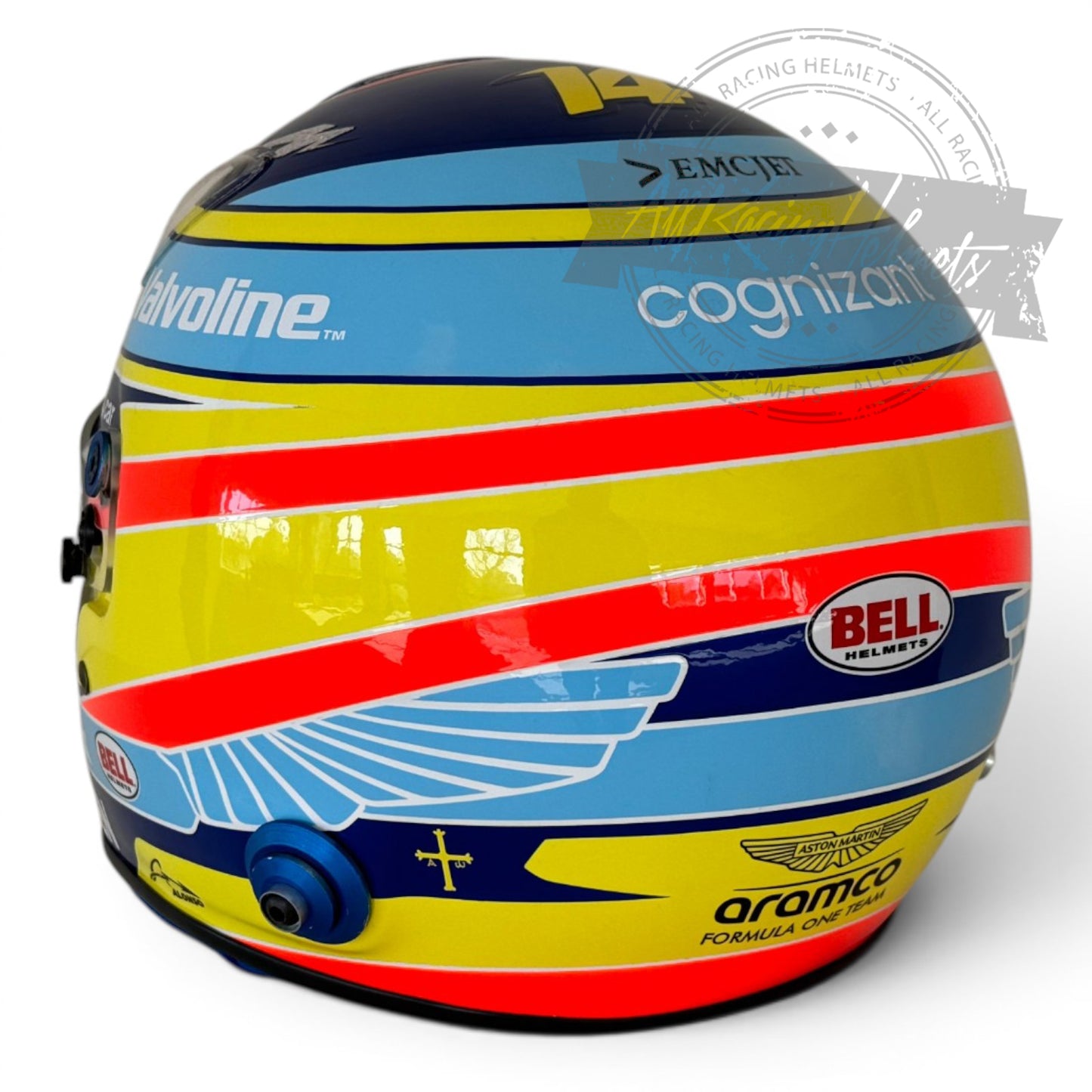Fernando Alonso 2025 F1 Replica Helmet 1:1 Scale