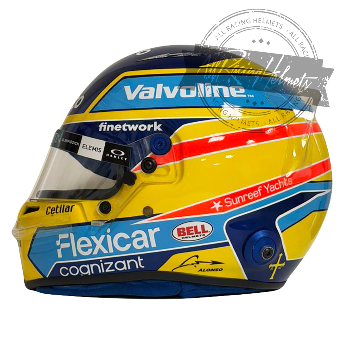 Casco Replica de Charles Leclerc F1 2026 Gran Premio de Monza Escala 1:1