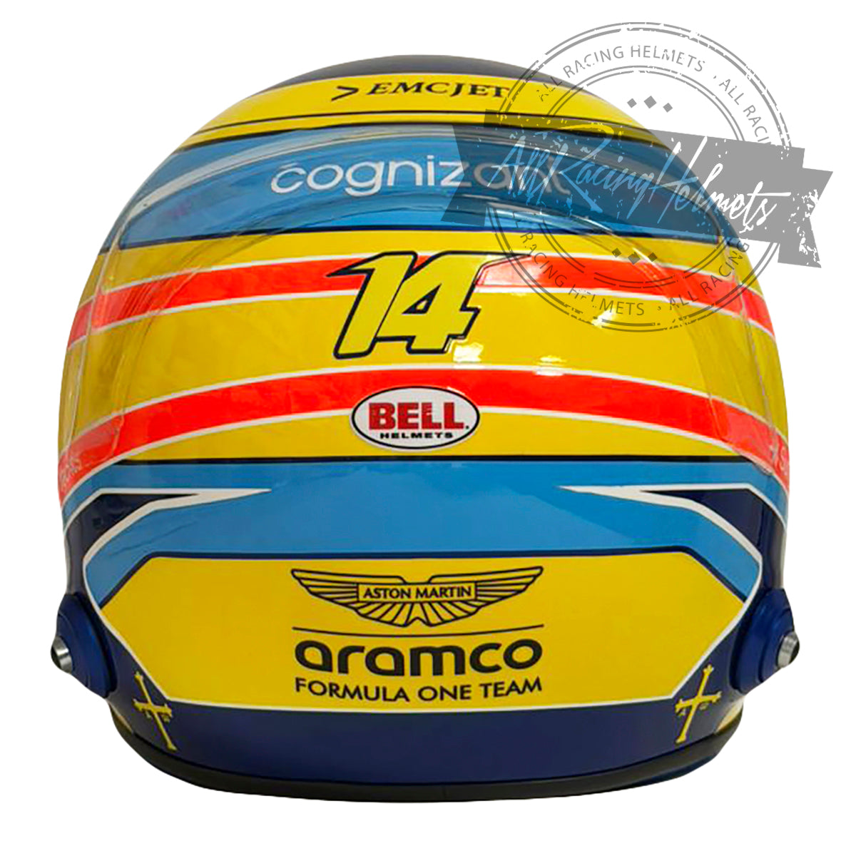 Casco Replica de Charles Leclerc F1 2026 Gran Premio de Monza Escala 1:1