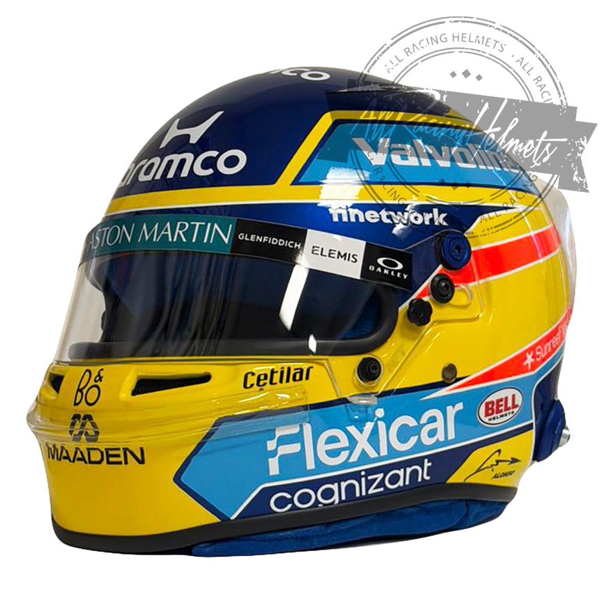 Casco Replica de Charles Leclerc F1 2026 Gran Premio de Monza Escala 1:1