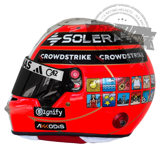 Kimi Antonelli 2026 F1 Italian Grand Prix Replica Helmet Scale 1:1