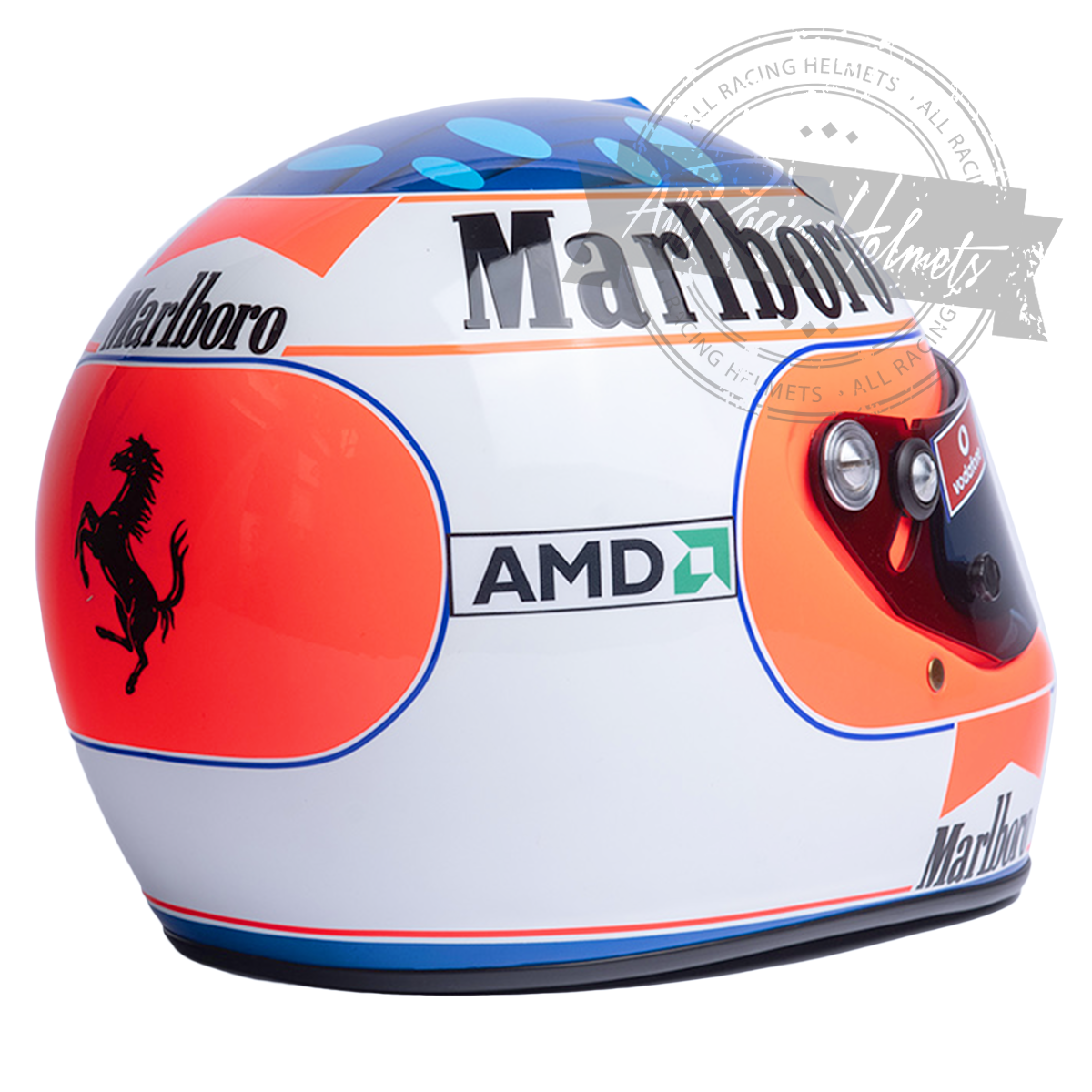 Casque F1 Réplique Rubens Barrichello 2005 Échelle 1:1