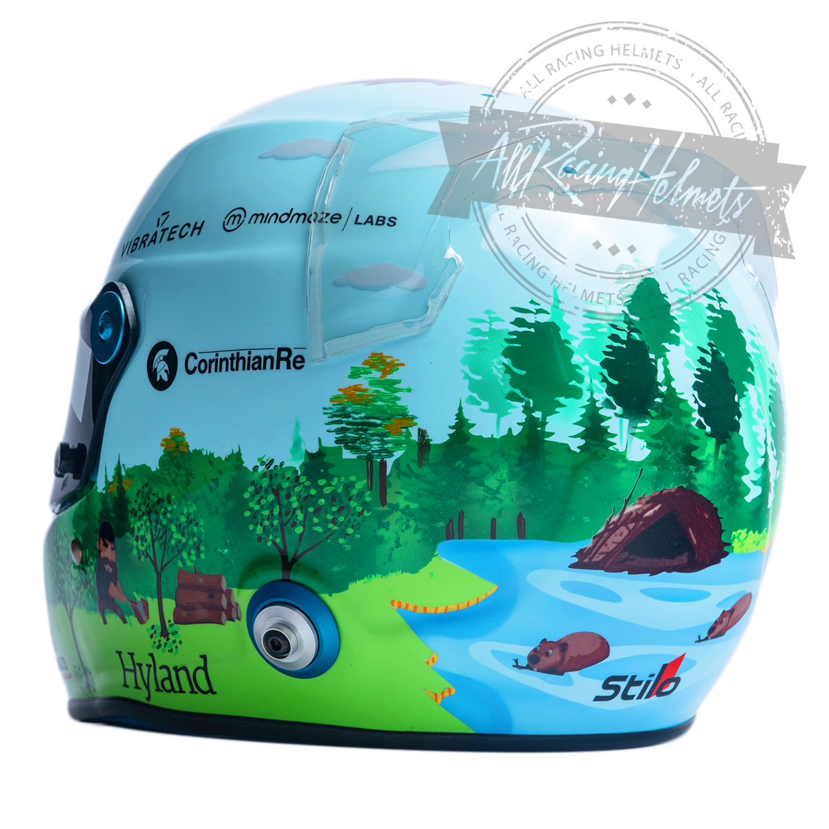 Valtteri Bottas 2023 Canada GP F1 Replica Helmet 1:1 Scale
