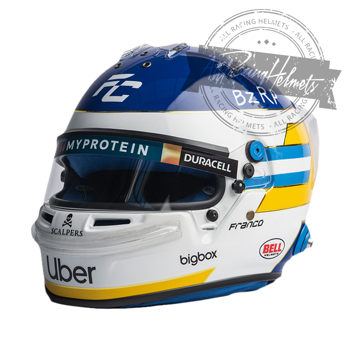 Franco Colapinto 2024 Mexico GP F1 Replica Helmet 1:1 Scale