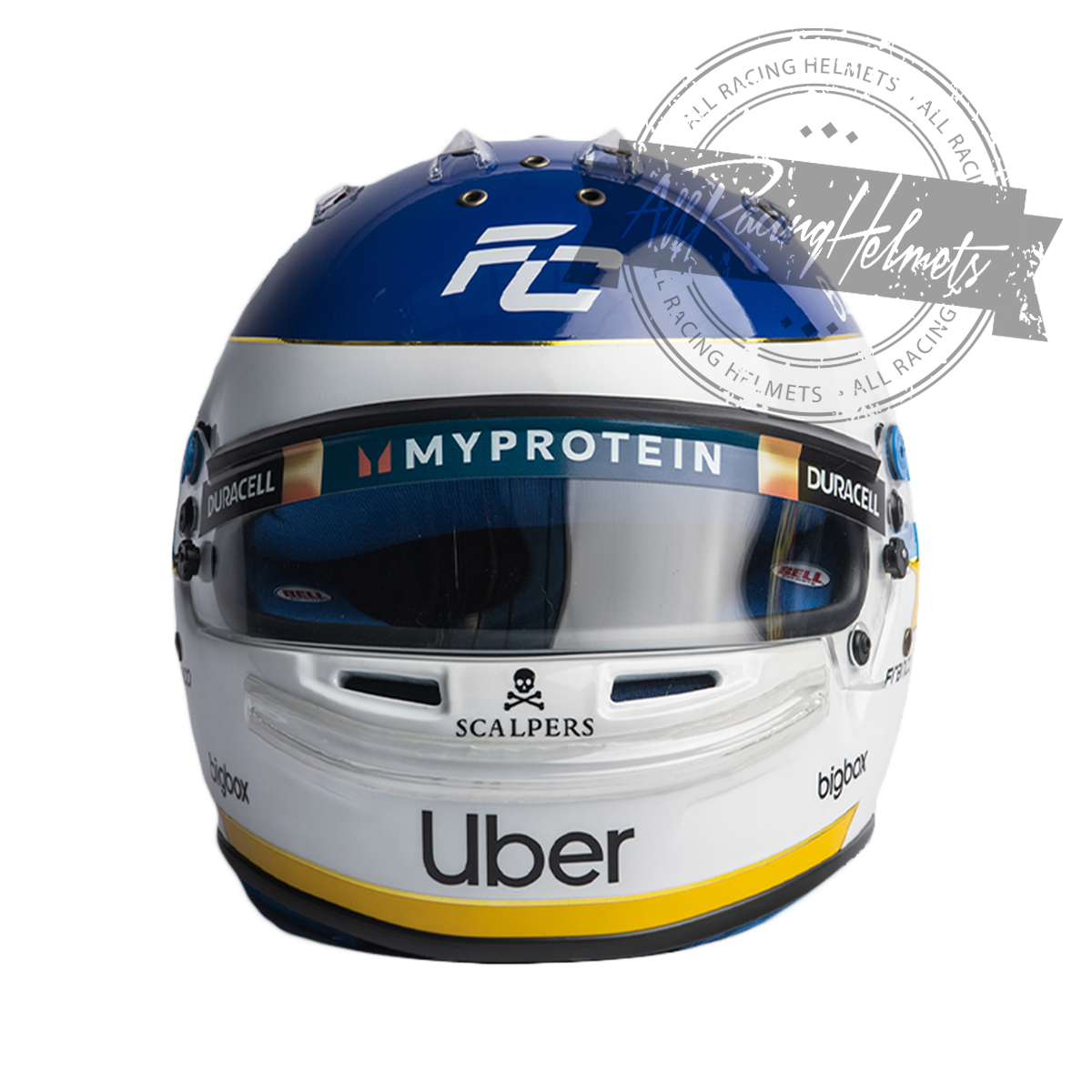 Franco Colapinto 2024 Mexico GP F1 Replica Helmet 1:1 Scale