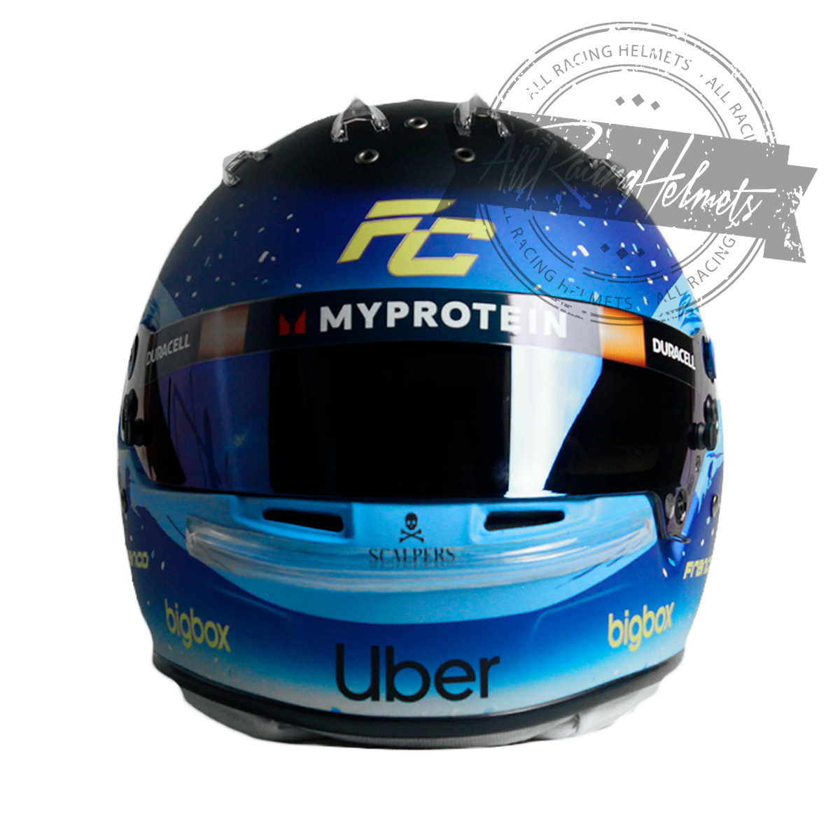 Franco Colapinto 2024 Qatar GP F1 Replica Helmet 1:1 Scale