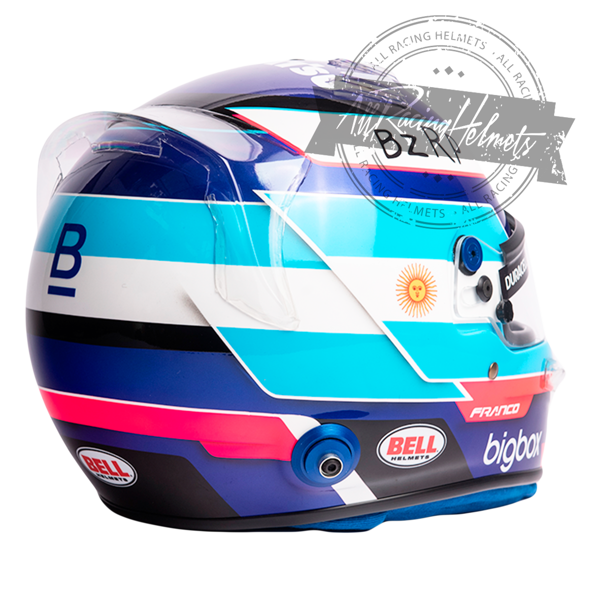Casque Réplique Franco Colapinto 2024 F1 Échelle 1:1