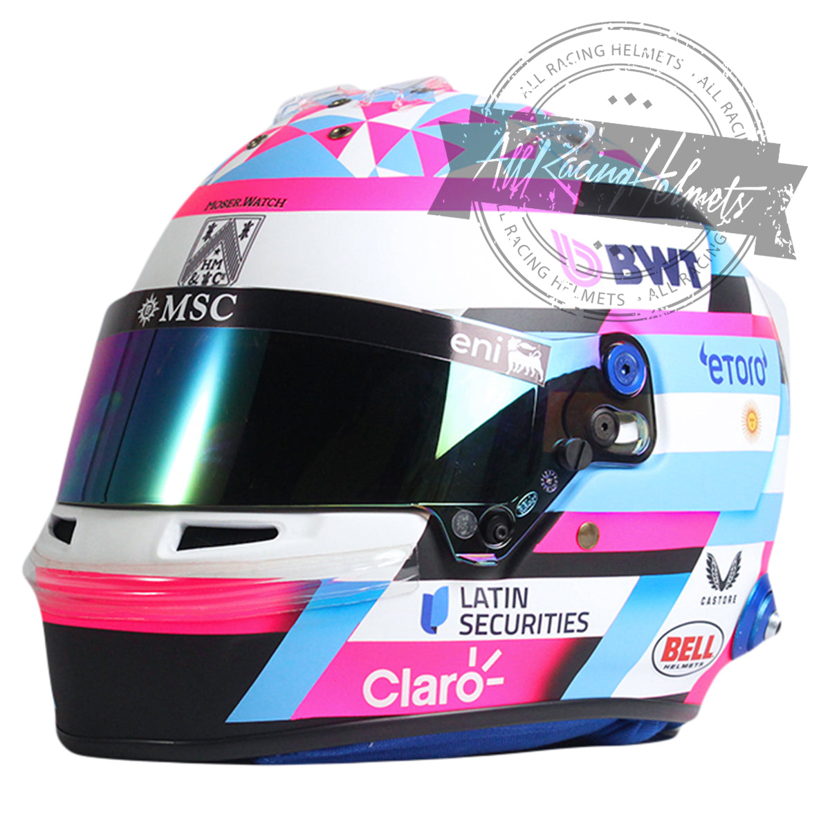 Franco Colapinto 2026 F1 Replica Helmet 1:1 Scale